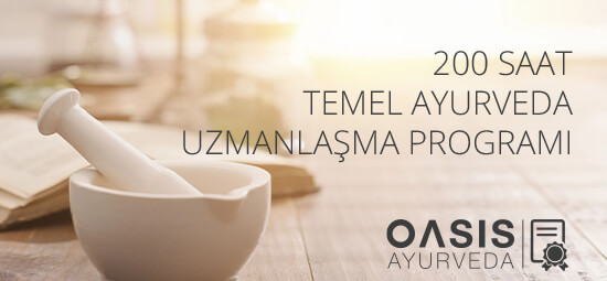 200 Saat Temel Ayurveda Uzmanlaşma Programı